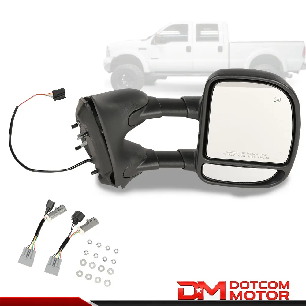 SuperDuty Power+Heated Tow Mirrors Left+Right Fit For 99-07 Ford F250 F350 F450
