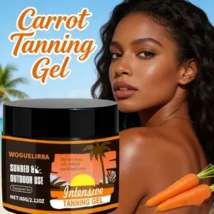 1pc Tan Gel, Suitable for All Skin Types, Paraben-Free Brightening Lotion, Light Self-Tan for Men, Moisturizing, Body Care, Summer Outdoor Use, Moisturizing Tanning Cream