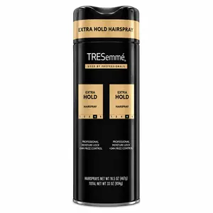 TRESemmé Extra Hold Hairspray - Professional Moisture Lock, 24HR Frizz Control, Strong Hold Styling Spray for All Hair Types