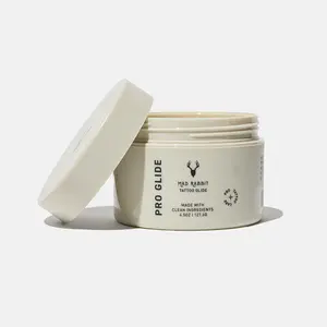 Mad Rabbit Pro Glide Tattoo Ointment - 100% Vegan & Clean Formula with Essential Oils for Precision Glide & Skin Hydration - 4.5 oz