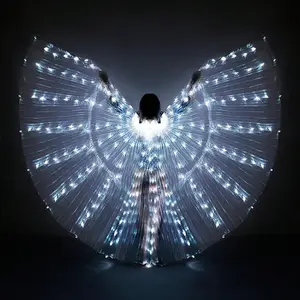 LED Colorful Luminous Wings Stage Performance, Baton Lead Cape, Holiday Celebration Gifts, Home & Room Decoration, Themed Party Decor
