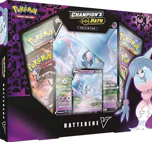 hatterene v box Champions path 4 booster packs
