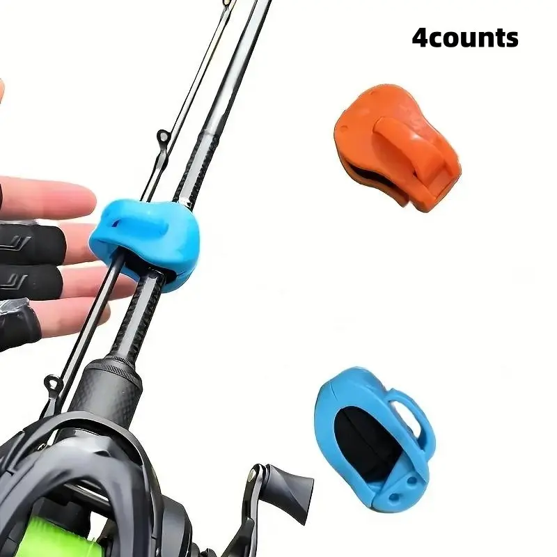 Fishing Rod Stands with Non-Slip Grips, Adjustable Clamps, Fishing Rod Clip, Space Saving Garage/warehouse Organizer, Fishing Tackle Organizer, Safe Screw/rod Holder