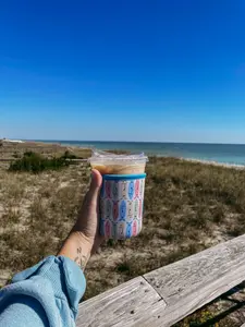 Gingham Gills Coffee Sleeve