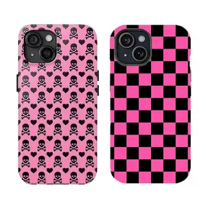 Y2K fashionable Tough Phone Case,full-coverage protective,Compatible for iPhone 16 15 14 13 12 11 17 Pro Max for Samsung phones,cool and popular Dual Layer Creative Case,Thanksgiving Day Christmas,pretty Girl Aesthtic Phone case,Perfect Gift for Her
