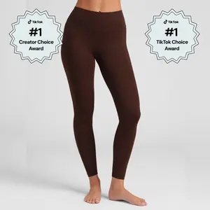 Comfrt | ComfrtCore Leggings | High-Rise No Front Seam Soft Workout Leggings