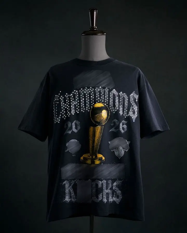 Knicks Win Finals 2026 Premium Cotton T-Shirt, Basketball Victory Graphic Tee, Season Apparel, Gift for Fans