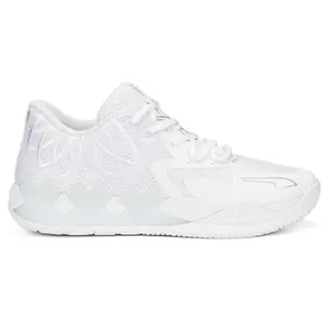 PUMA Mens Mb.01 Lo Basketball Sneakers Shoes - White