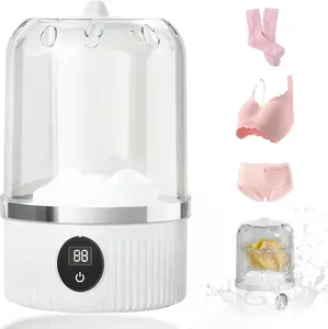 2026 Portable Mini Washing Washing Machine, Rechargeable Cordless Underwear Washing Machine, Automatic Portable Washing Machines for Apartments, Dorm, RV, Travel & Camping outdoorfun