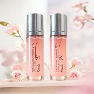 Women's Rollerball Perfume Rose Scent Small Capacity Portable Refillable Fragrance Suitable for All Occasions