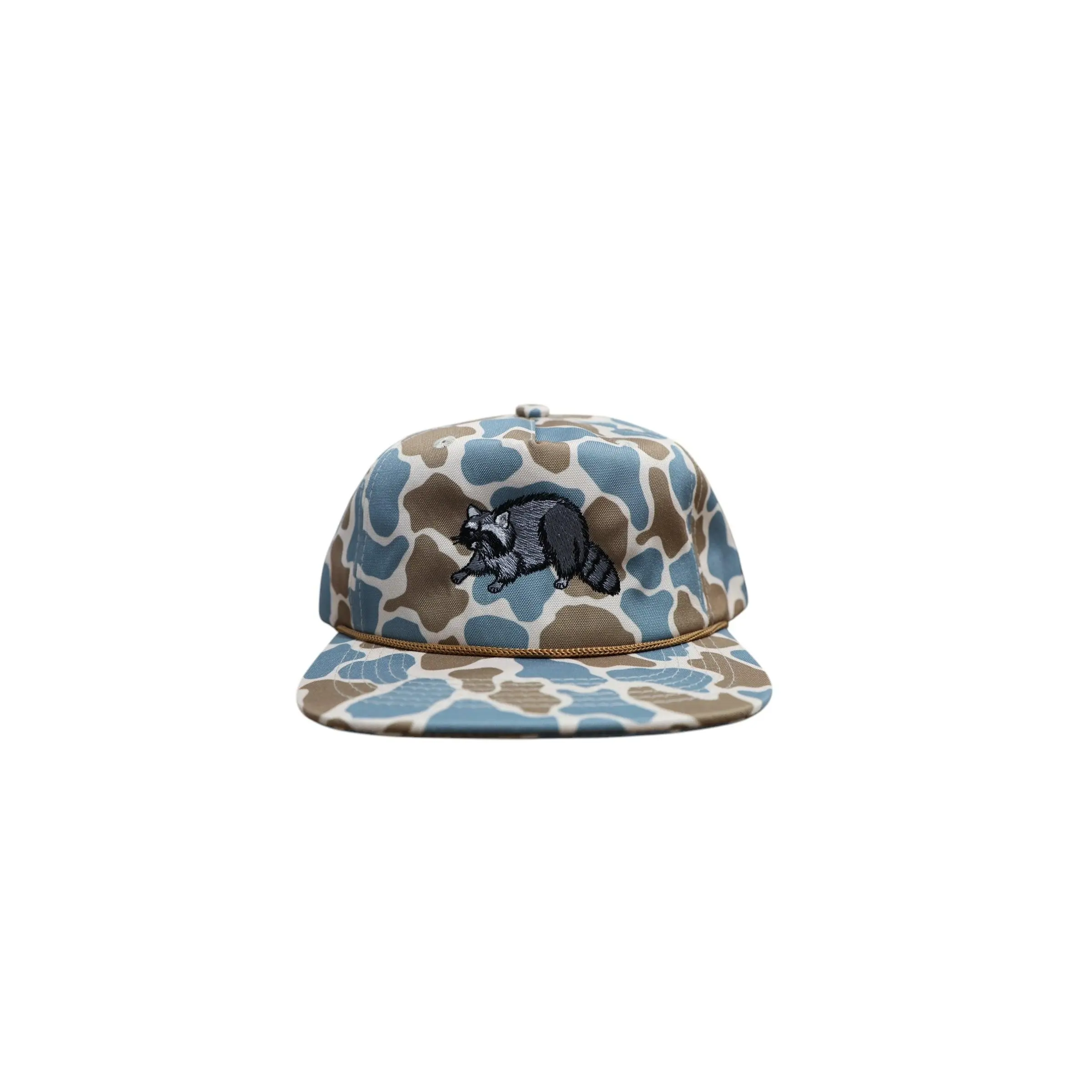 Pebble Raccoon Rope Hat