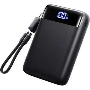 Portable Charger, Smallest 22.5W 20000mAh USB C in & Out Power Bank Fast Charging, PD 3.0+QC 4.0 LED Display Phone Battery Pack Compatible with iPhone 17 16 15 14 Pro Samsung S24 Google iPad etc