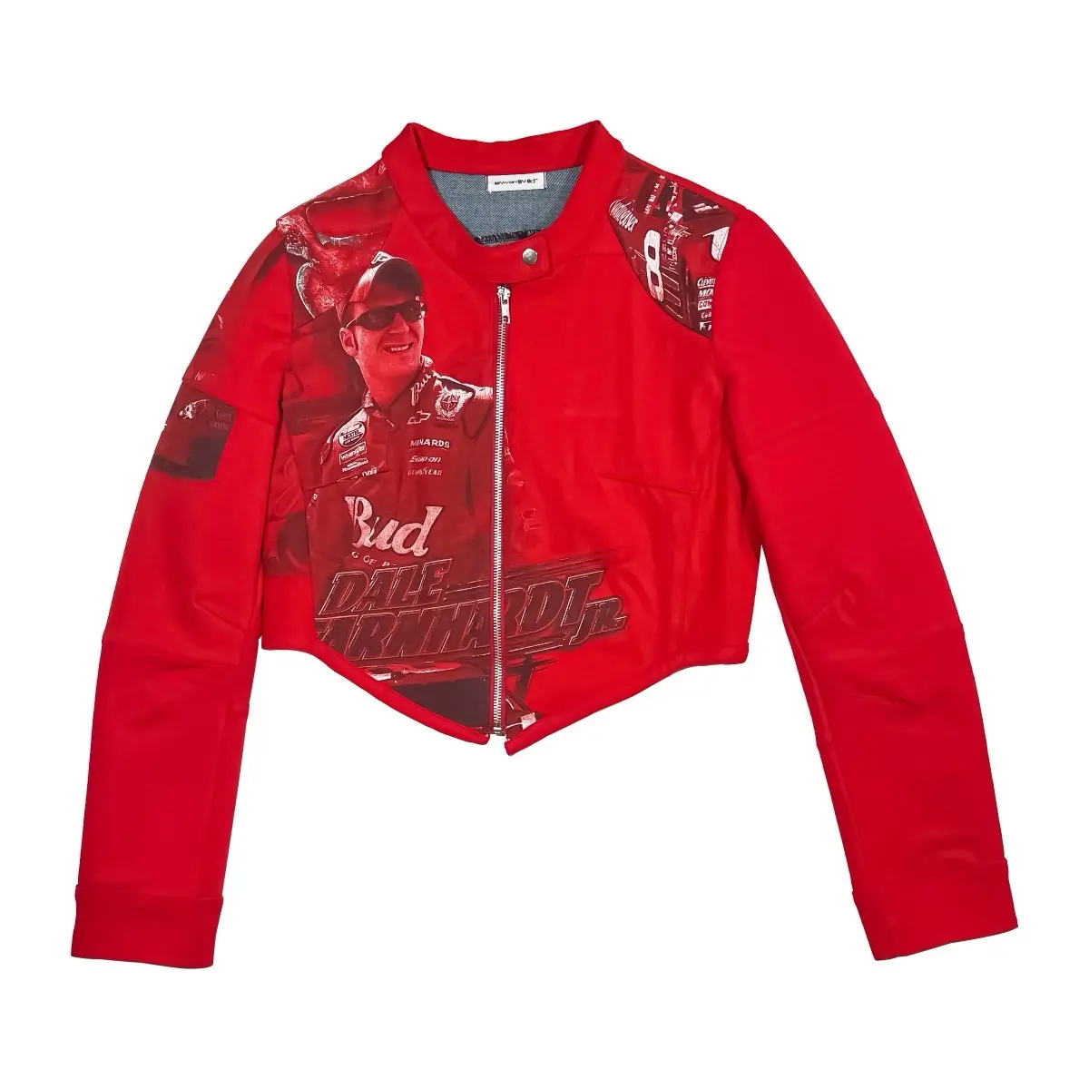 Dale Earnhardt Jr Upcycled Moto Jacket