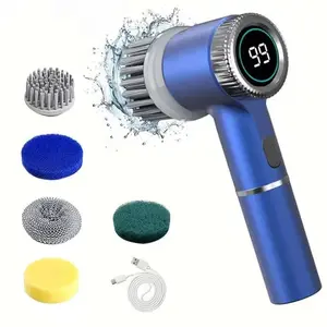 Wireless Electric Cleaning Brush Powerful IPX7 Waterproof USB Rechargeable Automatic Handheld Cleaner Multi Function Household other