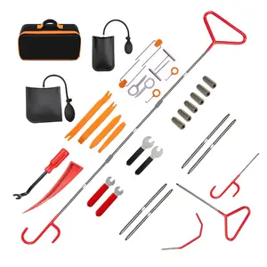 Automotive Tool Set 34-Piece Professional Automotive Kit for Car Trimming and Emergency Use