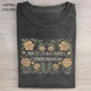 Nolite Te Bastardes Carborundorum T-shirt, Feminist Statement Tee, Empowerment Quote Shirt, The Handmaid’s Tale Inspired Apparel