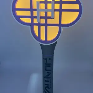 3D printed Kpop Huntrix and Saja Lightstick, LED candlelight inside with on/off switch