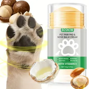 40g Pet Paw Pad & Nose Balm Cream, With Vitamin E, Can Moisturize, Nurse, Soothe and Protect, Very Effective for Pet Paw and Nose Care