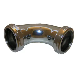 Larsen Supply 03-3863 1.5 in. Chrome Plated 45 Degree Ell