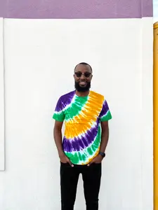 Tie Dye Wave Adult Short Sleeve