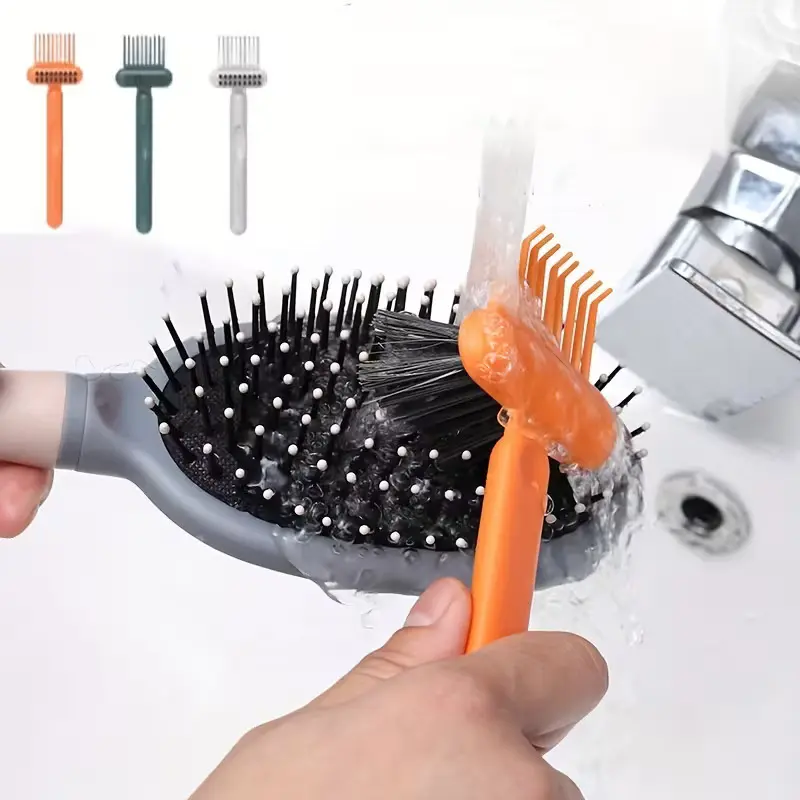 2PCS Dual Function Hairbrush Cleaner Deep Clean Tool