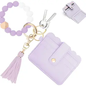 Keychain Wristlet Wallet Wristlet Card Holder Wallet Key Chain Wristlet Card Wallet Keychain