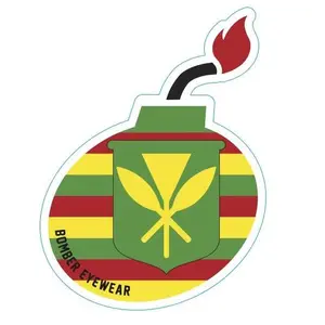 Decal Kanaka Maoli Hawaii Bomb Sticker