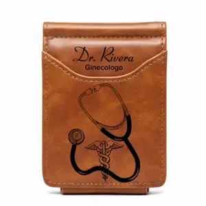 PERSONALIZED wallet for doctor. Personalized wallet for physicians.