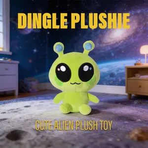 Alien Plush Toy, Funny Shape Stuffed Animal, Soft Cotton Pillow, Ideal for Home Decor, Perfect Gift for Holidays