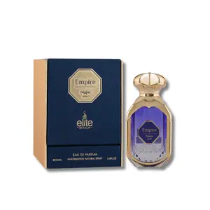 Risala Elite Empire Najm Eau De Parfum, Oriental Floral Rose Scent with Oud & Amber, Fragrance Parfum for Adults, Day-to-Night Wear, 3.4 fl oz
