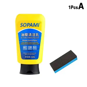 150Ml Sopami Car Coating Spray, Sopami Oil Film Cleaning Car Polish Protection Polish Renovator Wash Waterless Emulsion Car Y3V2