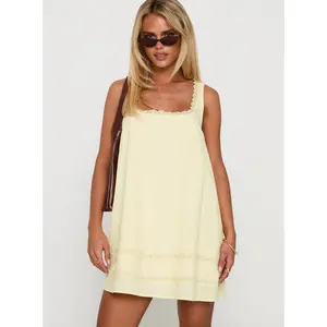 Alanah Mini Dress Lemon