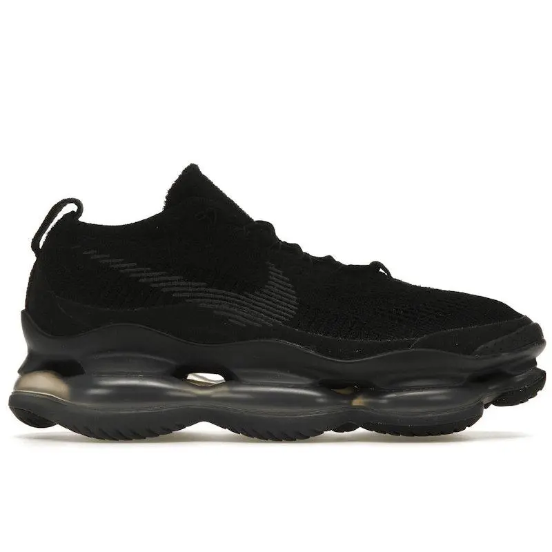 Nike Men's Air Max Scorpion FK Triple Black Running Shoes, from StockX
