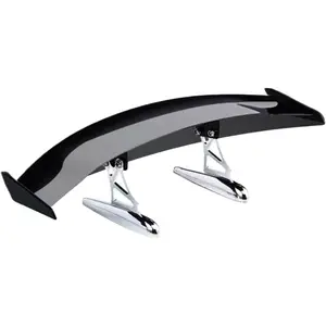 Car Mini Spoiler Wing, Black Rear Tail Wing 11.8 inch Vehicle Exterior Decor Accessories