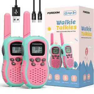 FOREDOM Kids Walkie Talkies FD666 Outdoorfun Toy Walkie Talkies Long Range for Boys & Girls Age 3+
