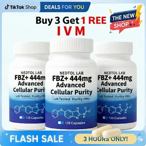 LAB FBZ+ 444 Edible Dietary Healthcare Supplement - 99% Pure Probiotics for Intestinal Health Support