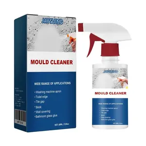 Powerful Mold Remover Spray - Thick Foam Clings to Walls & Ceilings - Kills 99.9% Bathroom/Kitchen Mold - No Scrubbing Formula with Fresh Scent (120ml/4oz)