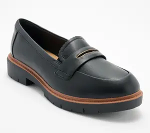 Clarks Collection Leather Loafers - Westlynn Glow
