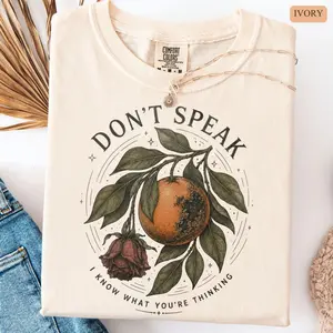 Comfort Colors Don’T Speak Orange Graphic Shirt, 90s Rock N0 D0ubt T Shirt, Don't Speak N0 D0ubt Vintage Tee, Sphere Las Vegas 2026 Apparel , Unisex Crew Neck Top, Crewneck Top