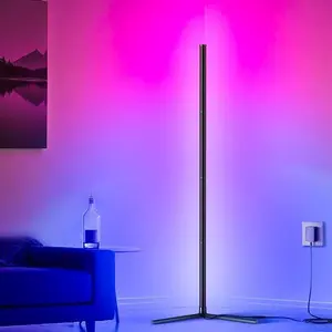 FL-210 LED Gaming Corner Lamp - RGB Floor Ambience Light with APP/Remote Control | 16M Colors, Music Sync & 68+ Dynamic Modes for Gaming