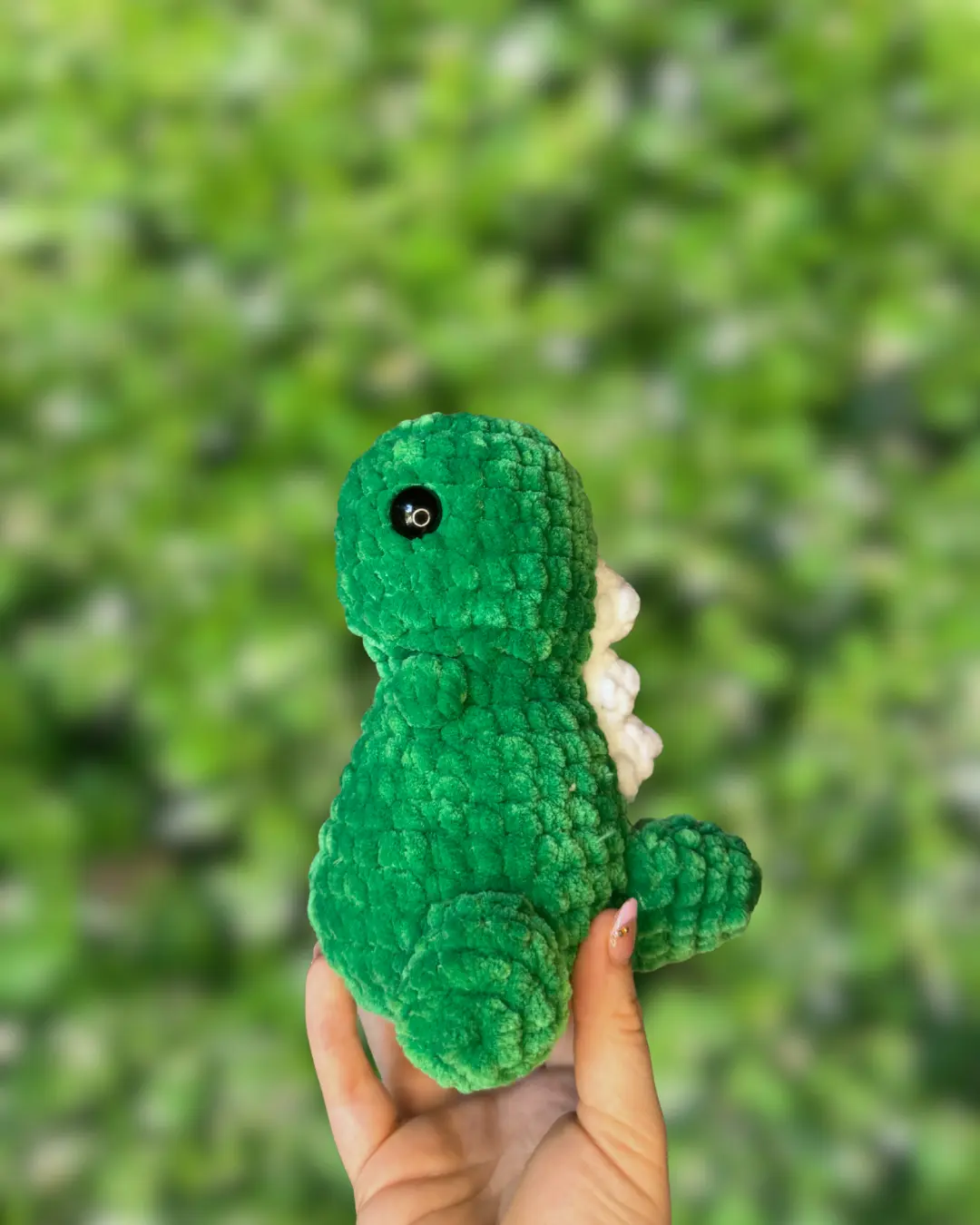 handmade crocheted - dino