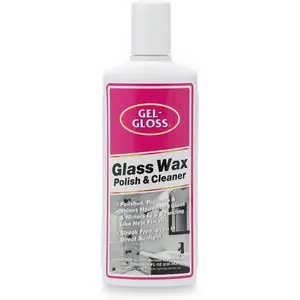 Gel-Gloss No Seek Glass Wax Polish, 8 Fluid Ounces