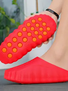 Unisex Lightweight Eva Slippers, Breathable Anti-Slip Design, Comfortable Massage Texture, Versatile Indoor Outdoor Use, Footwear