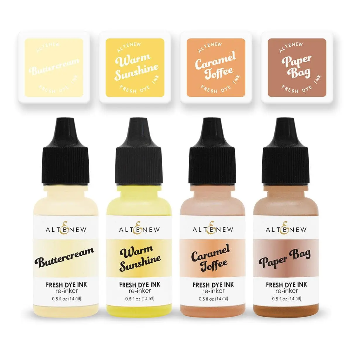 Summer Afternoon Fresh Dye Ink Mini Cube & Reinker Bundle
