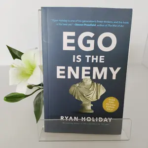 English Edition Ego Is the Enemy Book, Self Improvement Psychology Guide, Essential Reading for Personal Growth & Development, Modern