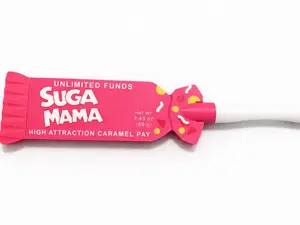 Credit Card Candy Wand, 3D Printed Magic Tap to Pay Wand, Suga Mama Magic Wand Limited/Unlimited Funds