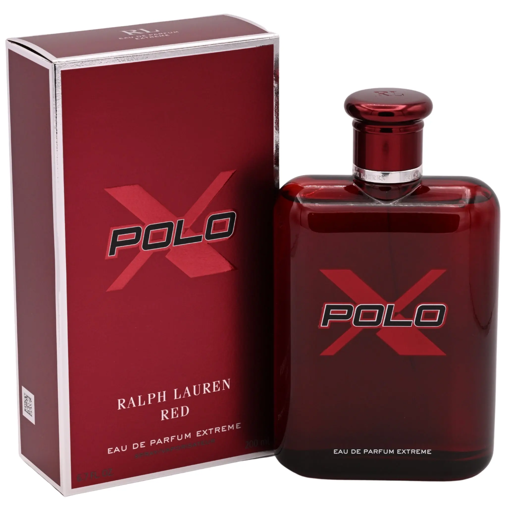 Ralph Lauren Polo Red Extreme Eau de Parfum Spray for Men, 6.7 fl oz, Long Lasting Bold Adrenaline-Charged Scent, Citrus & Coffee Accord, New Retail Box