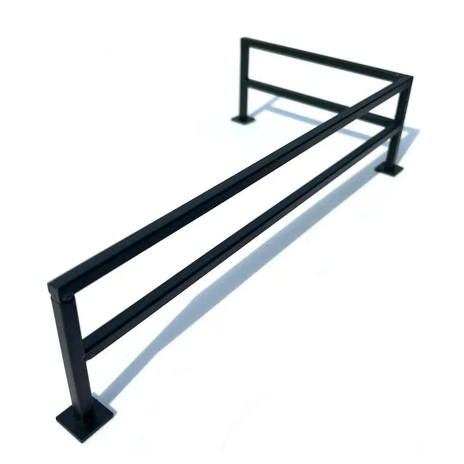 LC BOARDS FINGERBOARD METAL L RAIL BLACK LC BOARDS FINGERBOARD METAL L RAIL BLACK