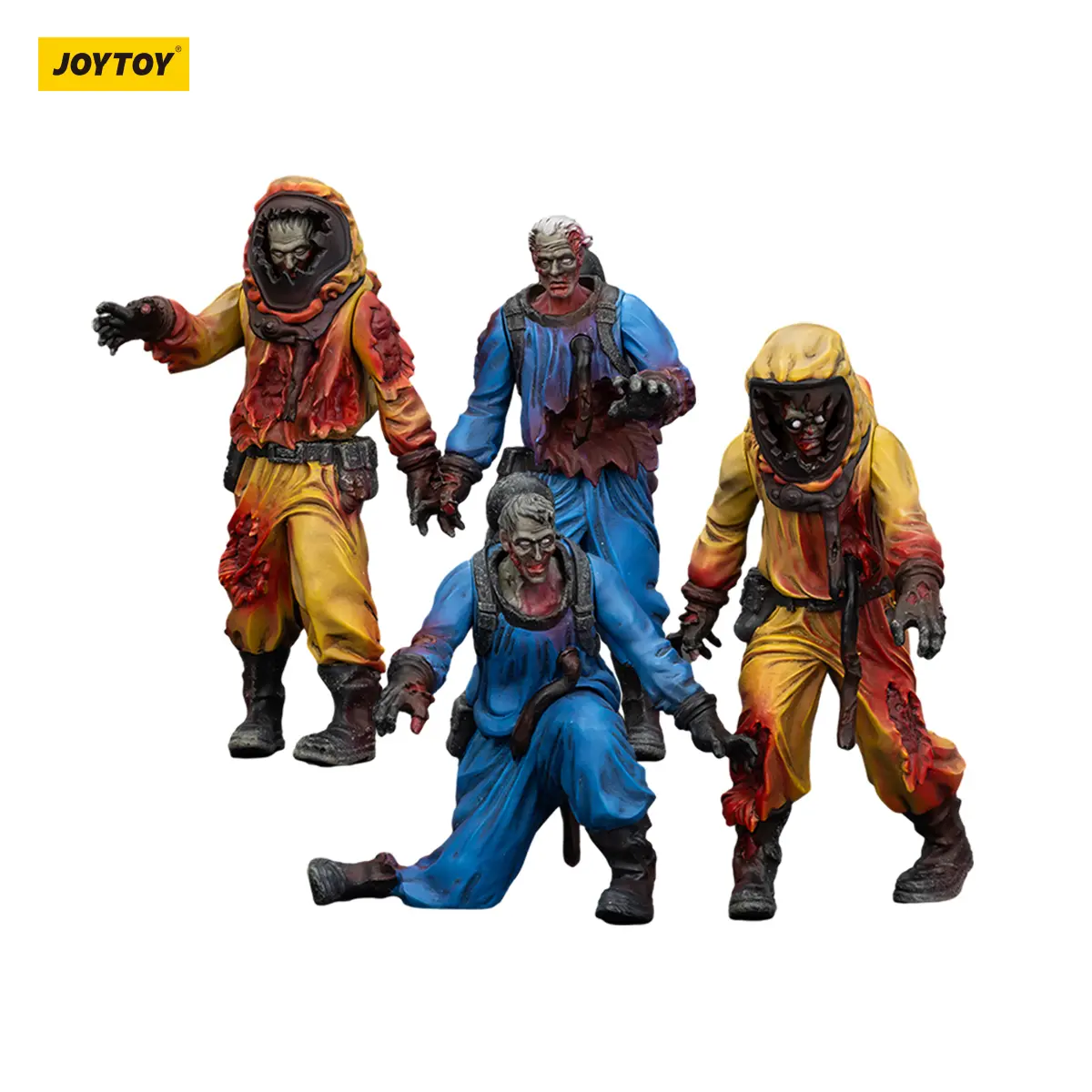 Joytoy 1/25 Scale Articulated Action Figure, Dark Source Biochemical Lab Team Zombie Figure, Model JT01550, Articulated Figures