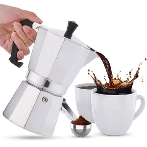 Stovetop Espresso Maker 3 Cups Pot Coffee Maker